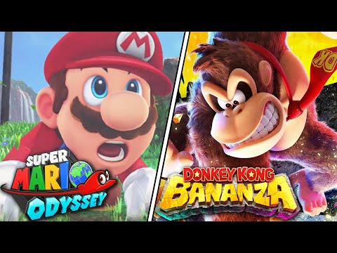 Super Mario Odyssey Vs Donkey Kong Bananza