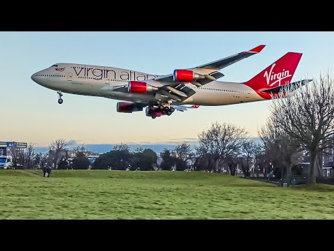 🇬🇧 400 TAKEOFFS & LANDINGS in 3 HRS Aircraft Identification, London Heathrow Airport Plane Spotting