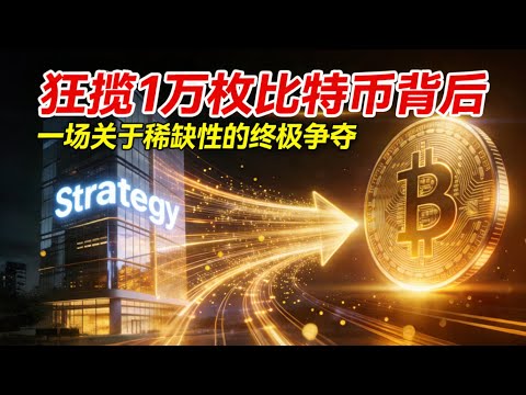 Strategy狂揽1万枚比特币背后,一场关于稀缺性的终极争夺