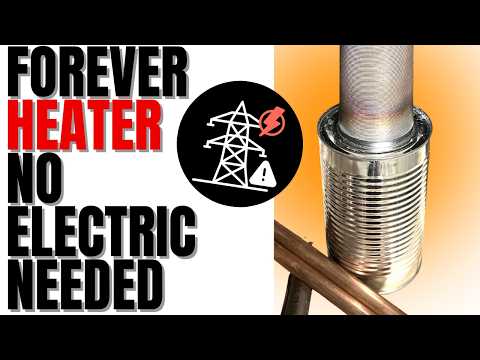 Heat For Days With This Simple Device That Anyone Can Make