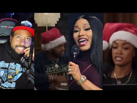 Akademiks reacts to Van Lathan Speaking on Nicki Minaj at TP USA meeting