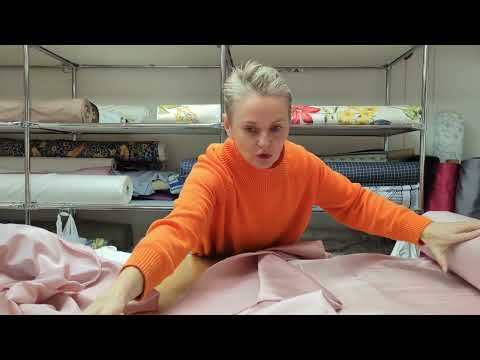 Как подготовить ткани для постельного белья к раскрою и убрать перекос. Мастер-класс