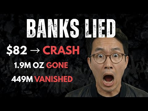 $82 SILVER CRASHED! 449 MILLION Ounces VANISHED From COMEX Vaults - They're HIDING Something