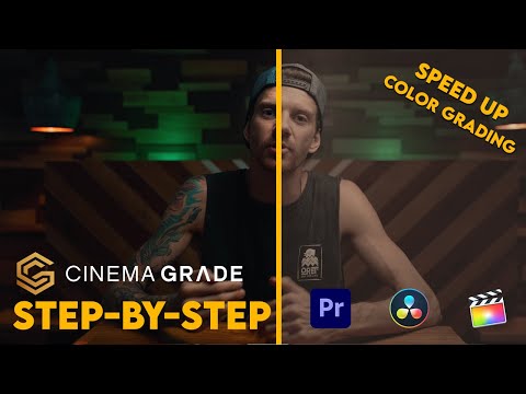 Transform Your Color Grading Game with Cinema Grade! Speedy Editing Made Simple! Step By Step