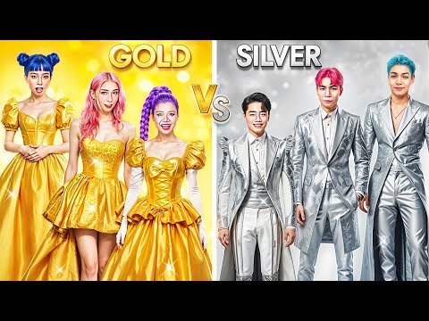KPop Demon Hunters Fashion! Gold vs Silver Huntrix & Saja Boys: Angel or Villain?