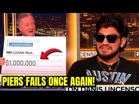 Piers Morgan Asks Dillon Danis To Pay Back Logan Paul