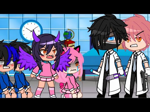 Run away from Mad Scientist || meme || Gacha Club || Aphmau & friends