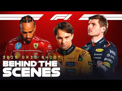 Behind The Scenes Of The F1 Opening Titles!
