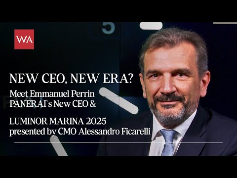 PANERAI LUMINOR MARINA 2025 - First Interview With NEW CEO Emmanuel Perrin I WatchAdvisor