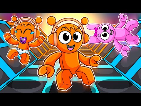 SPRUNKI FAMILY built a TRAMPOLINE PARK in Roblox!