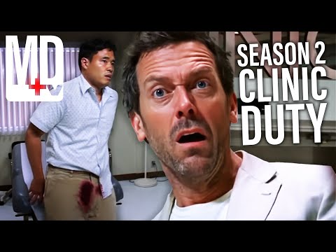 House Still Hates Clinic Duty in Season 2 | House M.D | MD TV