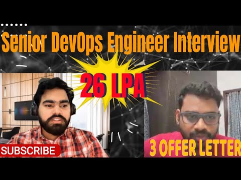 Candidate 15 Tarun Part 1 | Ultimate Excellent Senior DevOps Engineer Real Interview For 3 to 8 yrs