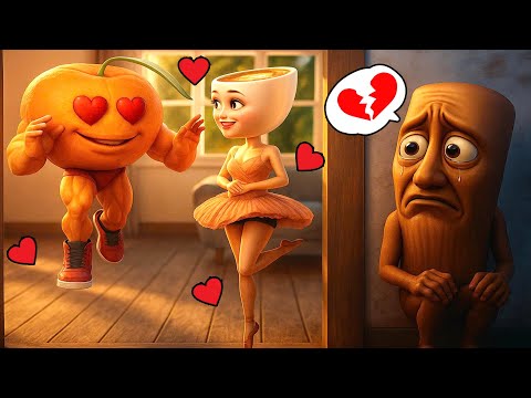 Ballerina Cappuccina with Police Tung Tung Sahur in Granny House | Funny Horror Animation