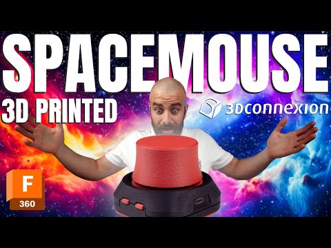 I made a DIY SpaceMouse! - 3D printed, with magnets and custom firmware, full tutorial