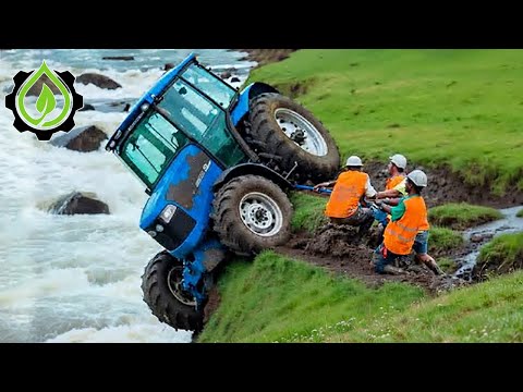 Dangerous Idiots Tractor Fails | Extreme Heavy Equipment Idiots at Work #1
