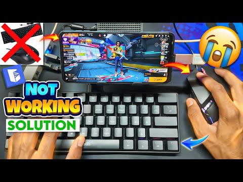 Keyboard Mouse Not Working 😱 Problem Solution | how to use keyboard and mouse on mobile in hindi