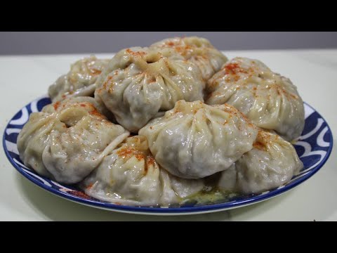 TAJIK MANTY ❤️Perfect Dough for Manti🔸Dumplings 🔸Khinkali❤️JUICY