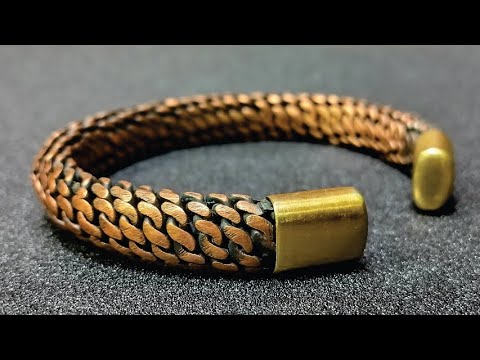 How to make a Copper Cuff  Bracelet |  Copper Bracelet - Handmade Jewellery
