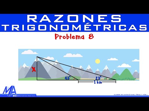 Razones trigonométricas | Solución de problemas | Ejemplo 8