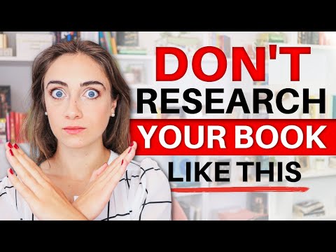 The 4 Biggest MISTAKES Writers Make With RESEARCH