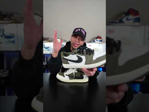 DID YOU COP OR PASS JORDAN 1 low olive #jordan #sneakers #shorts