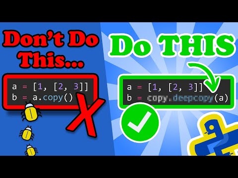 How To Copy Lists In Python - Shallow Copy vs Deep Copy