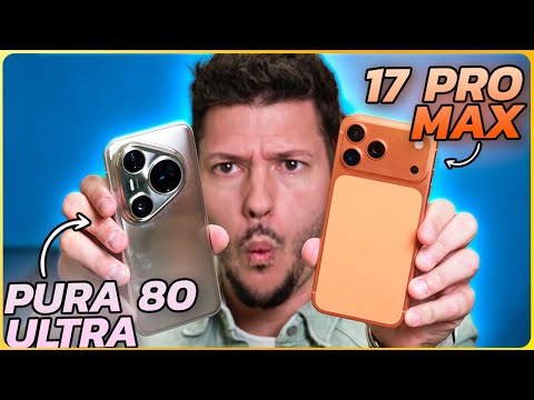 ¿HUAWEI planta cara al iPhone? 17 Pro Max vs Huawei Pura 80 ULTRA