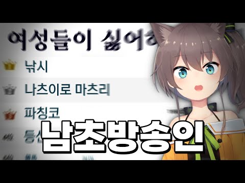 여자들이 기피하는 버튜버