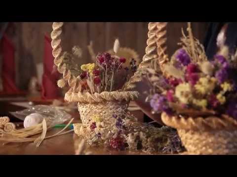 «Ручная работа». Корзина из соломки (13.05.2015)