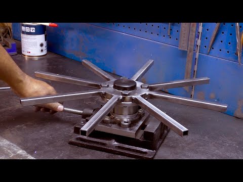 Making a band saw on metal / Building a large band saw