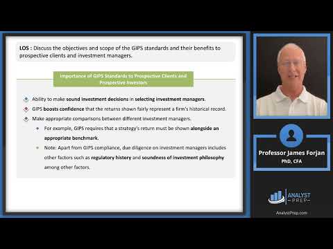 Overview of the Global Investment Performance Standards – Part I (2025 Level III CFA® Program – R3)