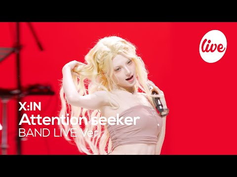 [4K] X:IN “Attention seeker” Band LIVE [it's Live] K-POP live music show