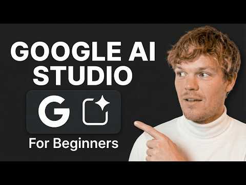 How To Use Google AI Studio For Beginners