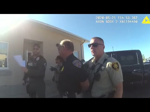 VIDEO: Rio Arriba County Sheriff arrested, refusing to comply to search warrant