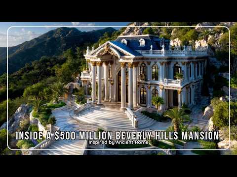 Inside a $500 Million Beverly Hills Mansion Inspired by Ancient Rome