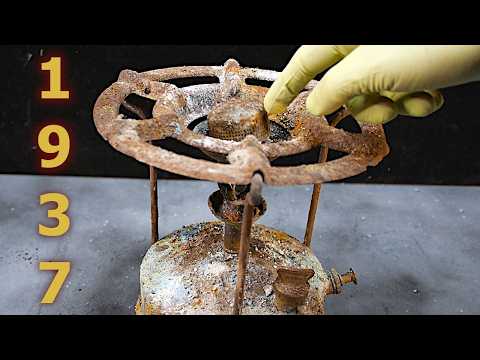 Antique Kerosene Kitchen Stove ! Amazing Restoration Techniques