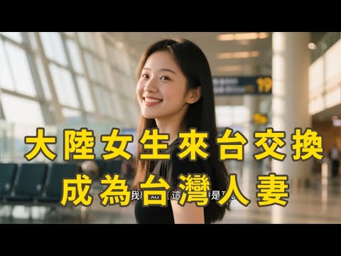 大陸女生來台交換竟然成為台灣人妻