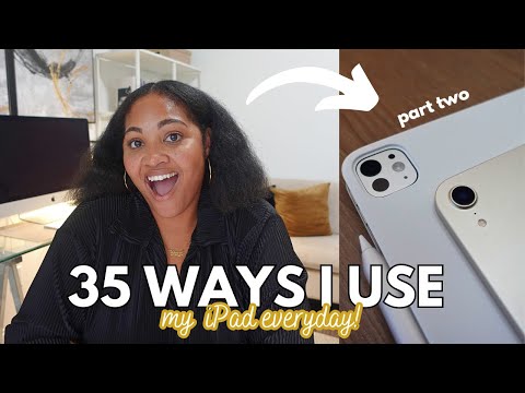 *35* Creative Ways I Use My iPad Every Day | how to get the MOST from you iPad! (part 2)📱✏️