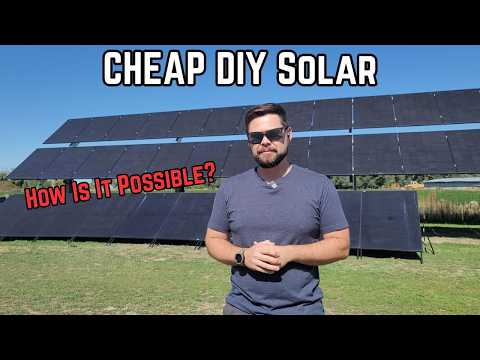 EVERYONE Needs To Do This CHEAPEST Solar Install Method