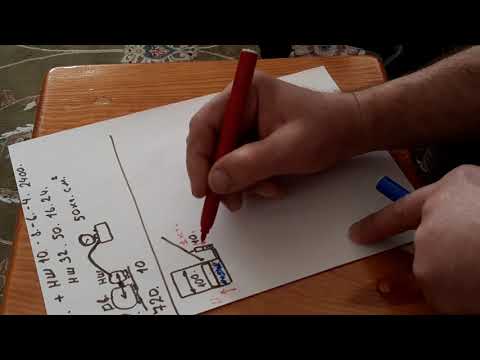 Instructions for making a wood splitter from a 220 V network.