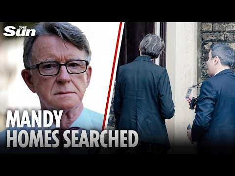Mandelson’s homes searched by cops probing misconduct in public office amid Epstein files scandal