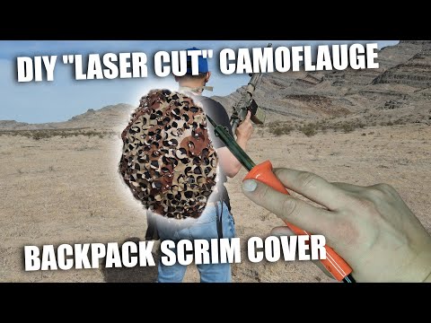 DIY "LASERCUT" CAMO COVER TUTORIAL