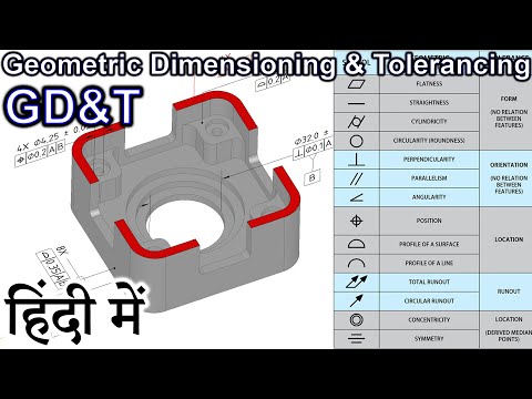 Geometric Dimensioning & Tolerancing {GD&T} Explained in HINDI {Science Thursday}