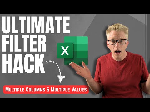 Excel’s Ultimate FILTER Hack - Multiple Columns, Multiple Values 😲