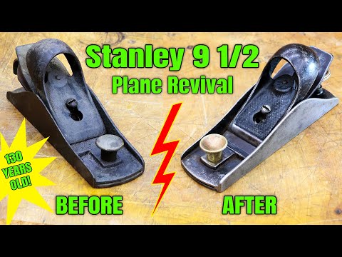 Restoring a 130-Year-Old Stanley Block Plane | This Stanley No. 9 1/2 Is Back to Work