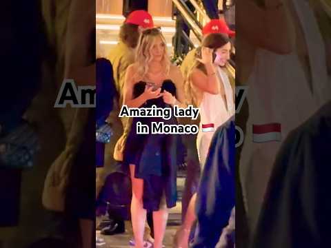 🇲🇨Amazing lady #monaco ##luxury