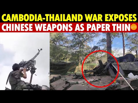 Shock! China’s Military Nightmare: VT-4 Tanks Blow Up in Cambodia-Thailand War