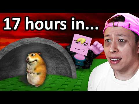 I Streamed Until I Beat Roblox's HARDEST Finding Game...