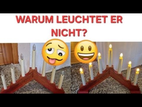 Repairing candle arches | LED ribbed candles | Troubleshooting candle arches