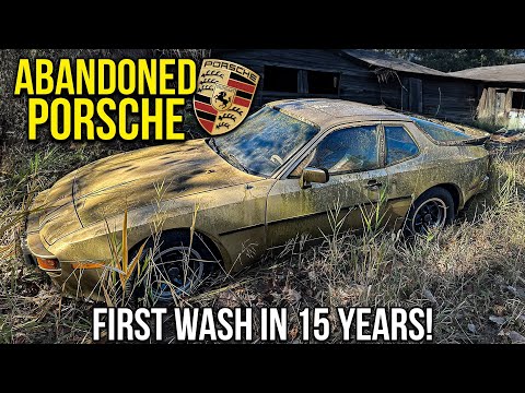First Wash in 15 Years: ABANDONED Barn Find Porsche | Car Detailing Restoration